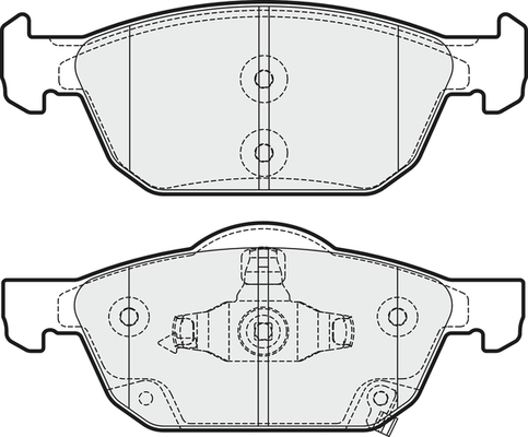 Brake Pad Set, disc brake (PD3741)
