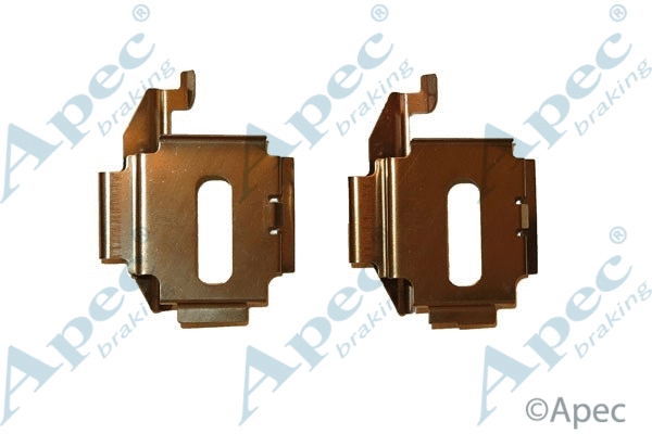 Accessory Kit, disc brake pad (KIT587)