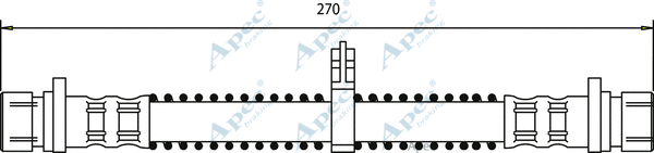 Brake Hose (HOS3537)