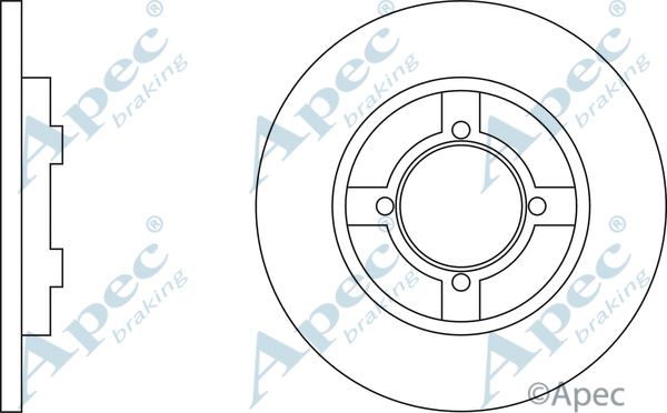 Brake Disc (DSK108)