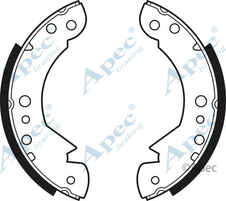 Brake Shoe Set (SHU144)