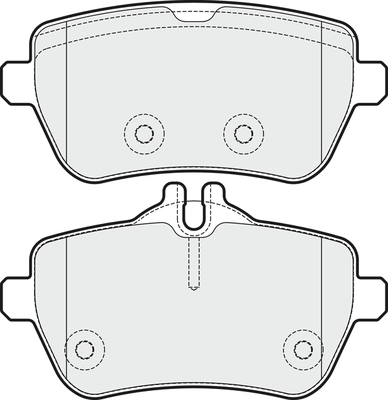 Brake Pad Set, disc brake (PD3904)
