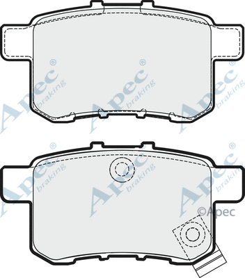 Brake Pad Set, disc brake (PAD1763)
