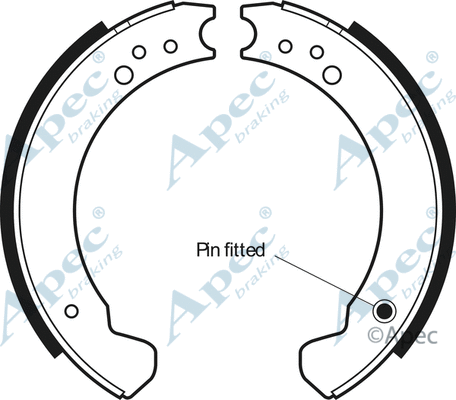 Brake Shoe Set (SHU267)