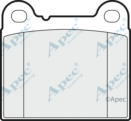 Brake Pad Set, disc brake (PAD716)