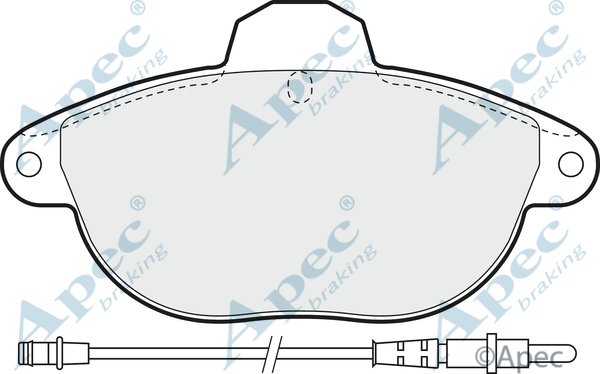 Brake Pad Set, disc brake (PAD931)