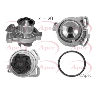 Water Pump, engine cooling (AWP1007)