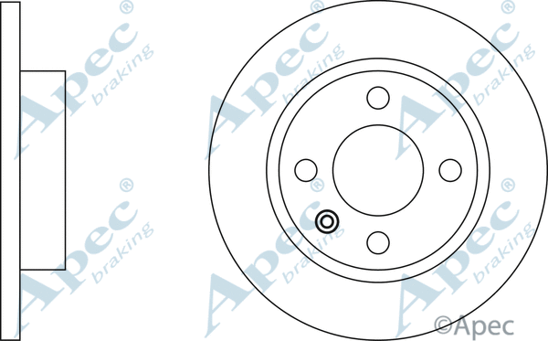 Brake Disc (DSK278)
