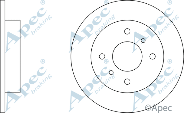 Brake Disc (DSK641)