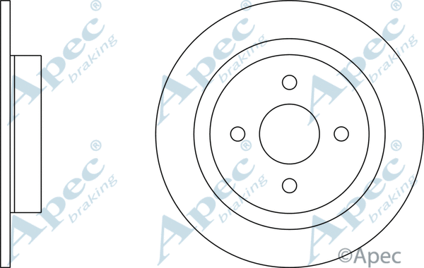 Brake Disc (DSK2488)