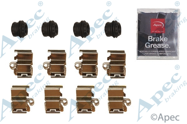 Accessory Kit, disc brake pad (KIT1272)