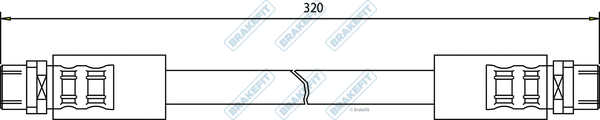 Brake Hose (BHO4075)