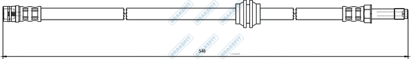 Brake Hose (BHO4132)