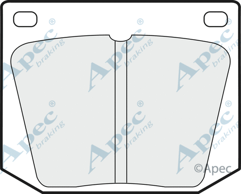 Brake Pad Set, disc brake (PAD541)