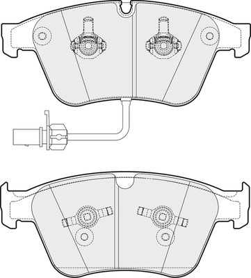 Brake Pad Set, disc brake (PD3686)