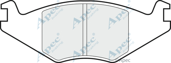 Brake Pad Set, disc brake (PAD439)
