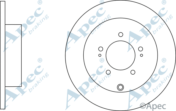 Brake Disc (DSK2697)