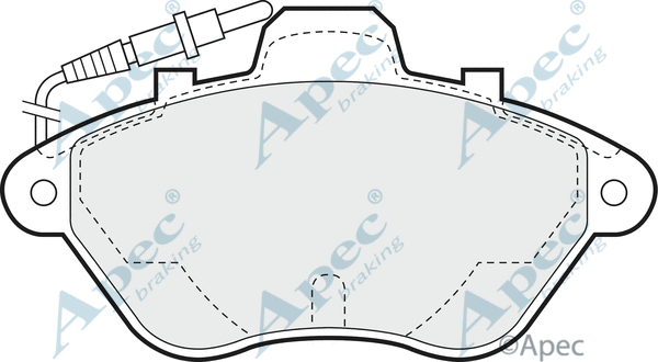 Brake Pad Set, disc brake (PAD649)