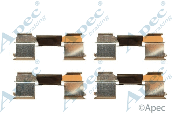 Accessory Kit, disc brake pad (KIT1281)