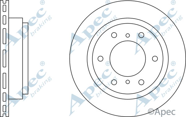 Brake Disc (DSK2255)