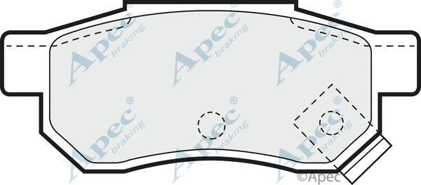 Brake Pad Set, disc brake (PAD688)