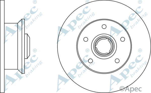 Brake Disc (DSK224)