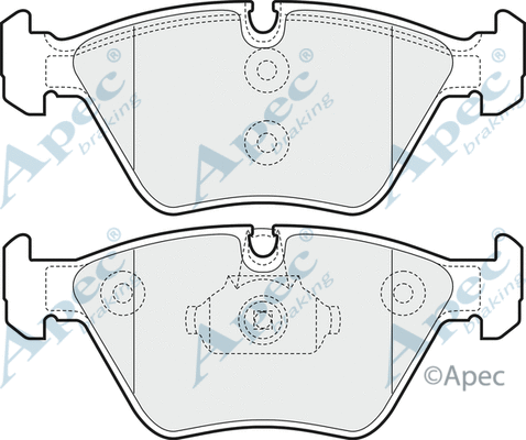 Brake Pad Set, disc brake (PAD1432)