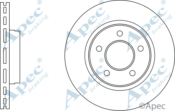 Brake Disc (DSK3093)