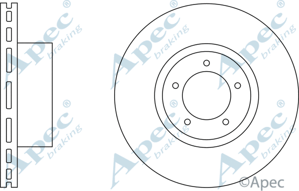 Brake Disc (DSK595)