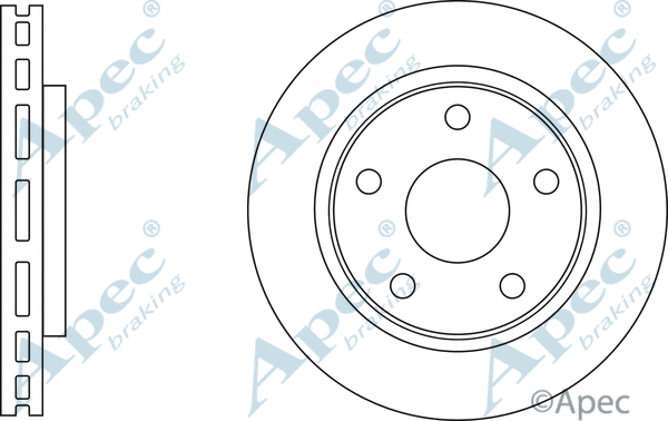 Brake Disc (DSK3160)