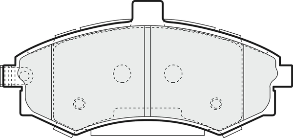 Brake Pad Set, disc brake (PD3567)