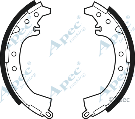 Brake Shoe Set (SHU484)