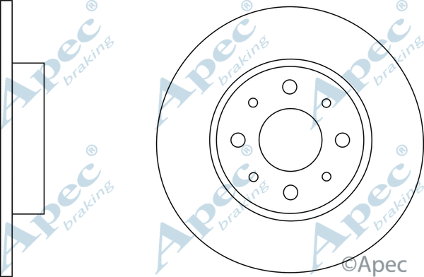 Brake Disc (DSK2695)