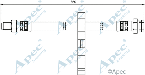 Brake Hose (HOS3970)