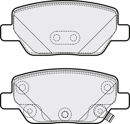 Brake Pad Set, disc brake (PD3791)