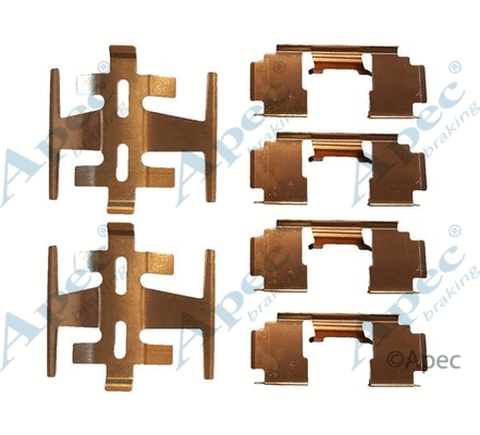 Accessory Kit, disc brake pad (KIT1017)