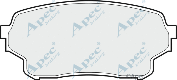 Brake Pad Set, disc brake (PAD1501)