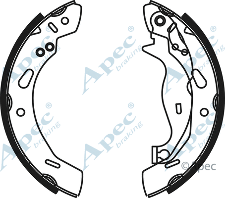 Brake Shoe Set (SHU799)