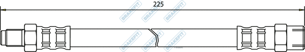Brake Hose (BHO4268)