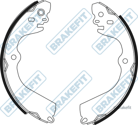 Brake Shoe Set (BSH1075)