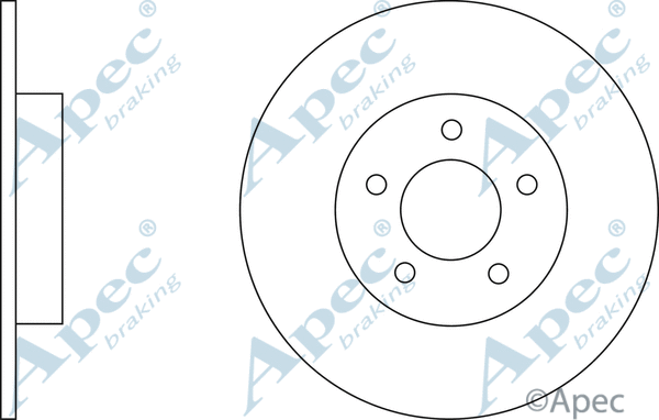 Brake Disc (DSK2752)