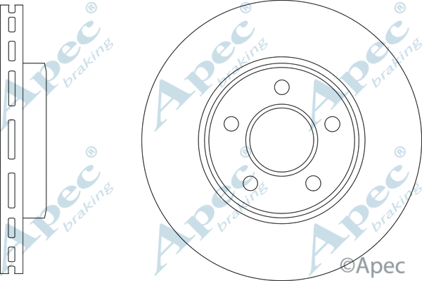 Brake Disc (DSK3417)