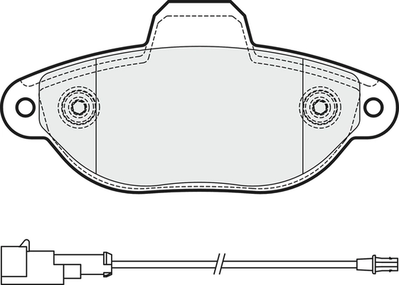 Brake Pad Set, disc brake (PD3364)