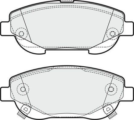 Brake Pad Set, disc brake (PD3899)
