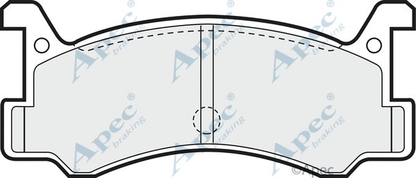 Brake Pad Set, disc brake (PAD579)