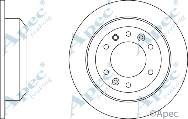 Brake Disc (DSK2564)
