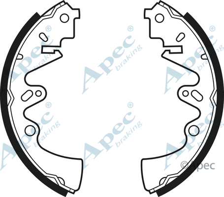 Brake Shoe Set (SHU408)