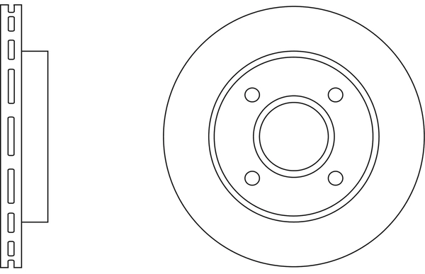Brake Disc (SDK6009)