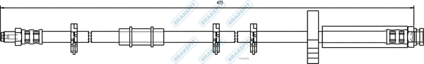 Brake Hose (BHO4118)