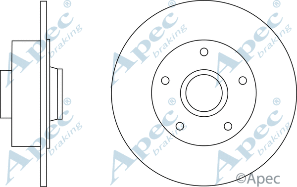 Brake Disc (DSK2871)